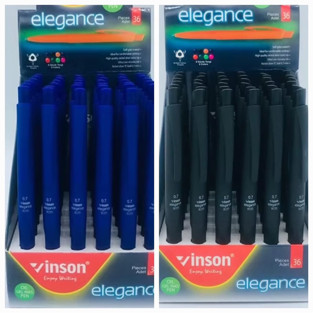 خودکار فشاری جوهر oil gel vinson کد ۳۶۸۵