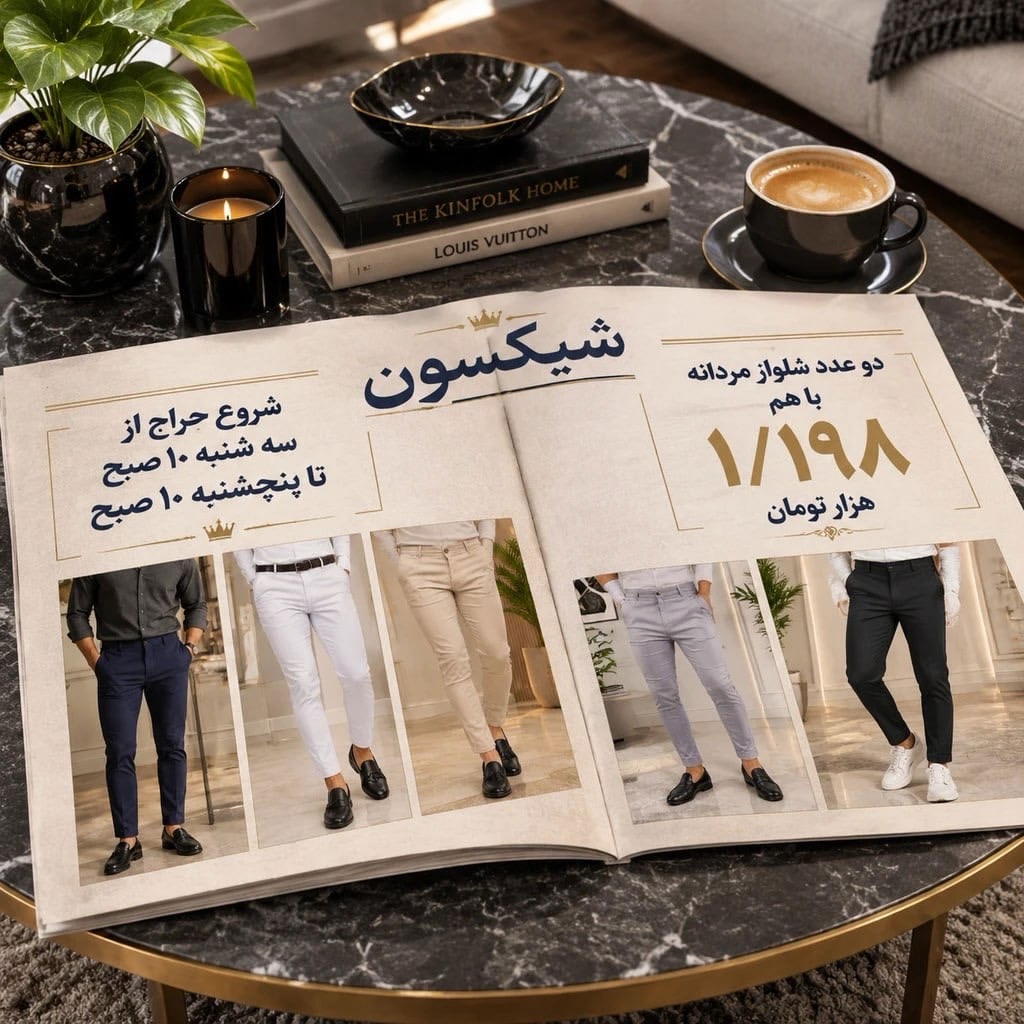 شلوار مردانه