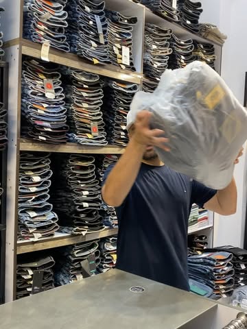 شلوار راسته پارچه ترک