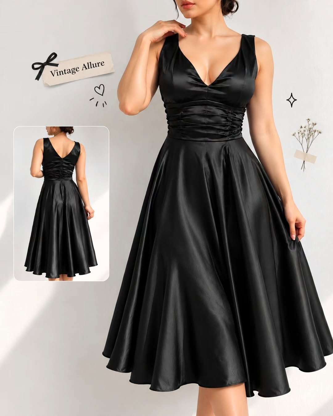 پیراهن مجلسی Vintage Allure