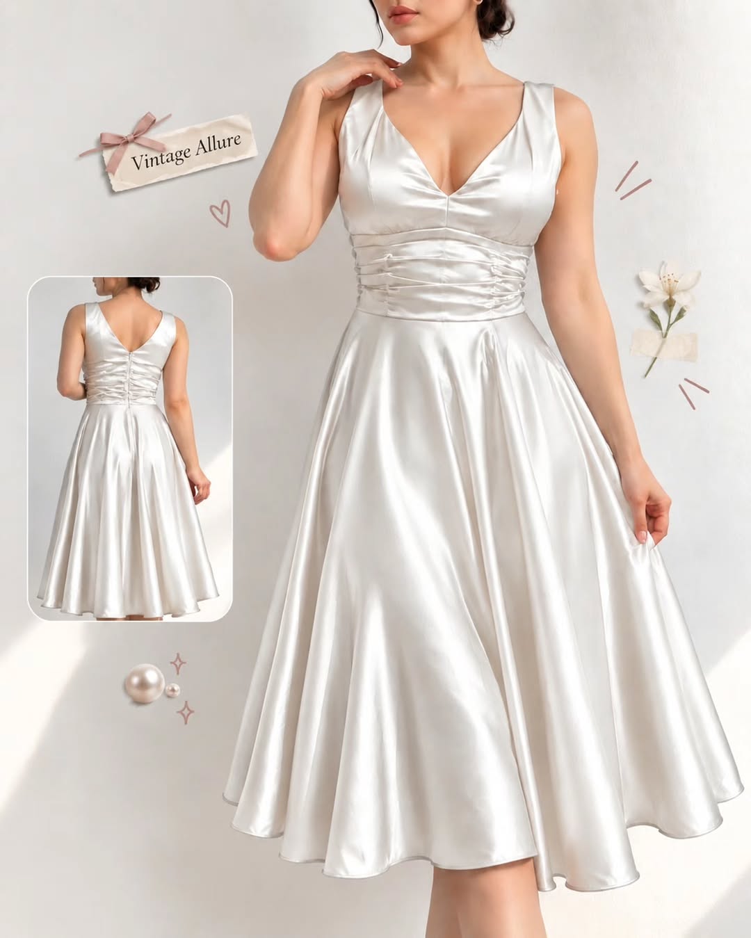 پیراهن مجلسی Vintage Allure