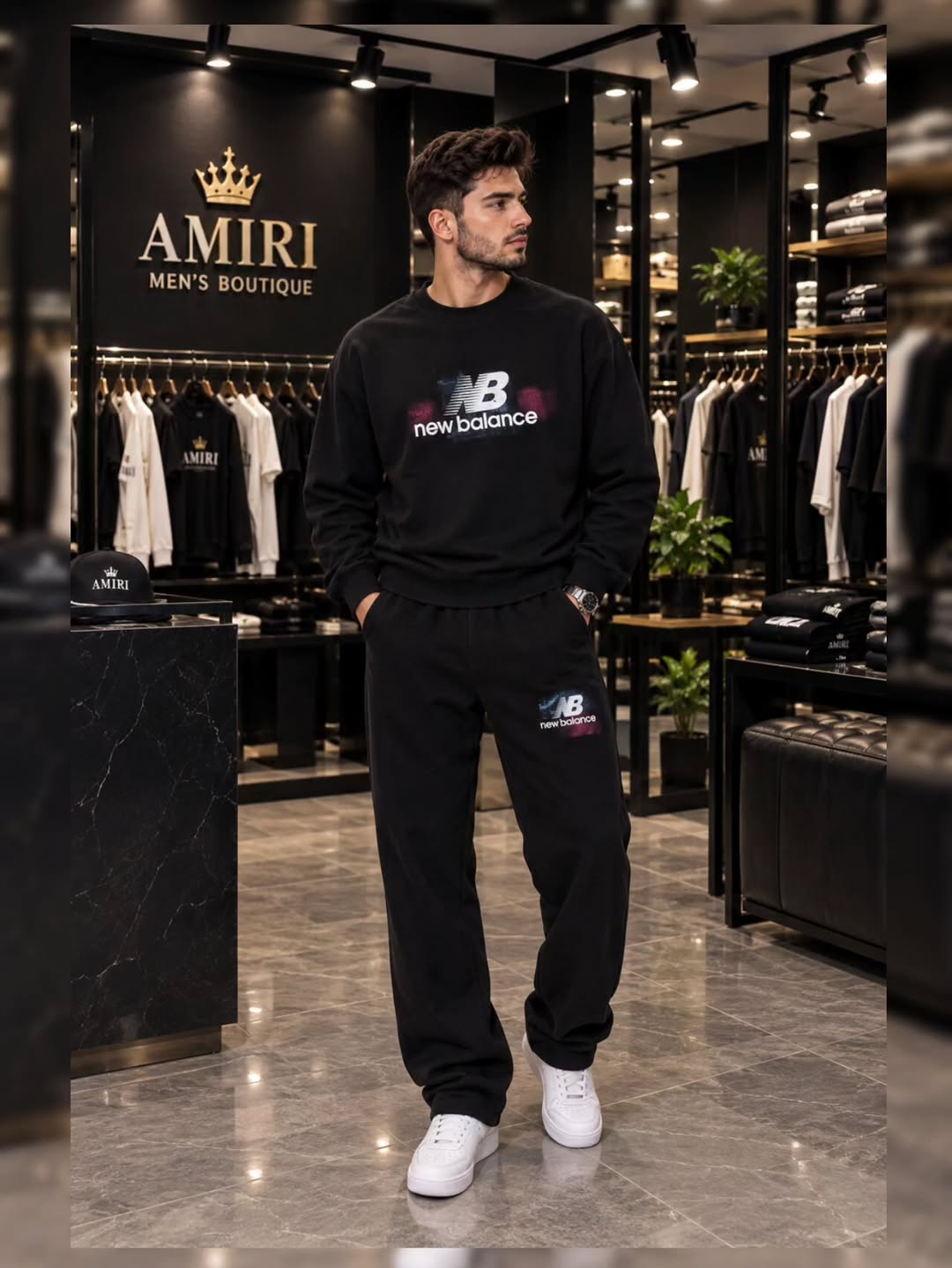 ست دورس شلوار New balance