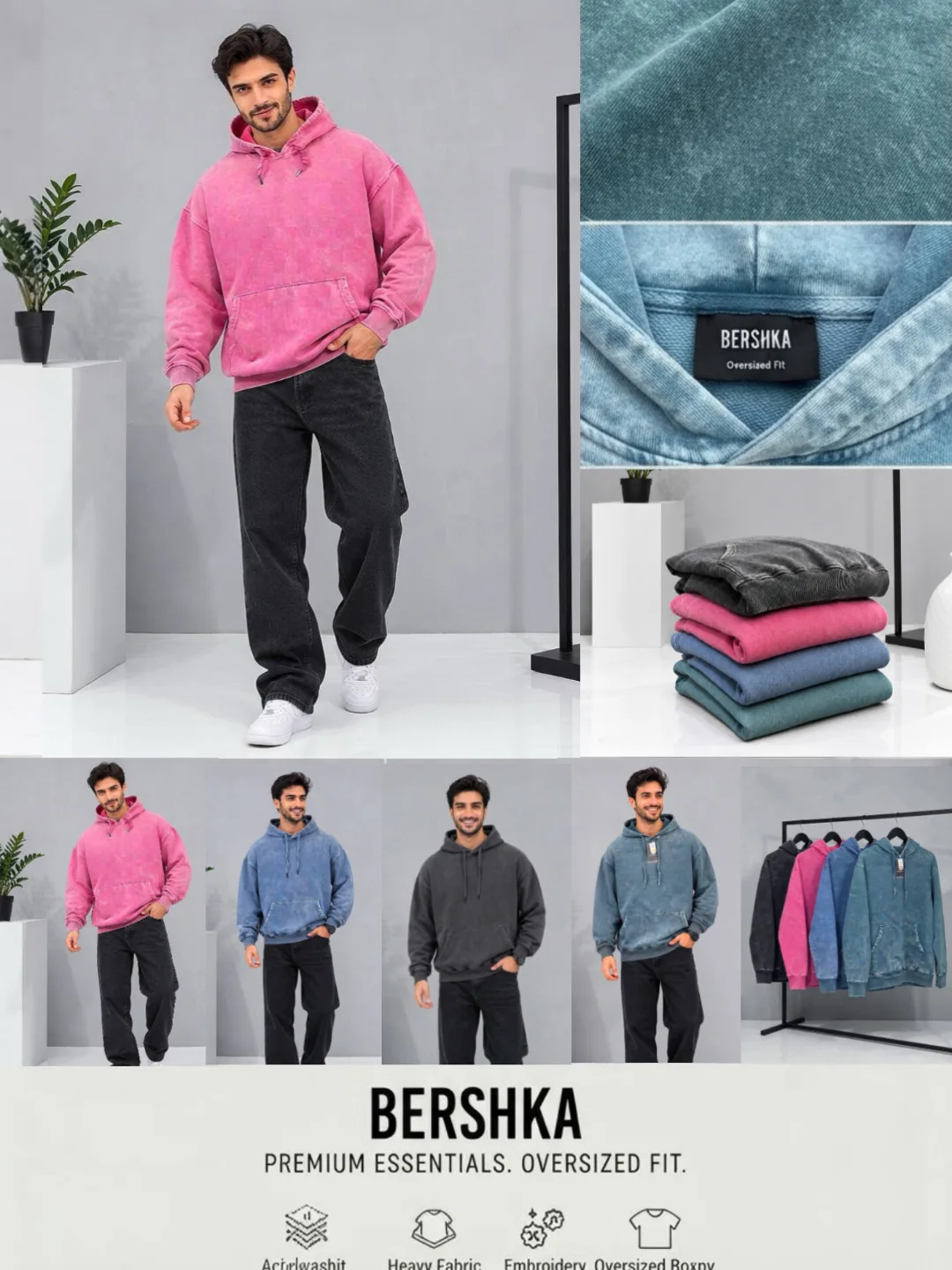 هودی سنگشور BERSHKA