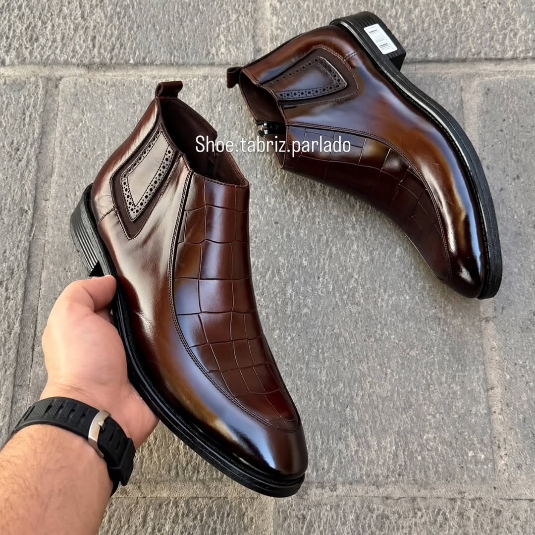 کفش مردانه چرم تبریز