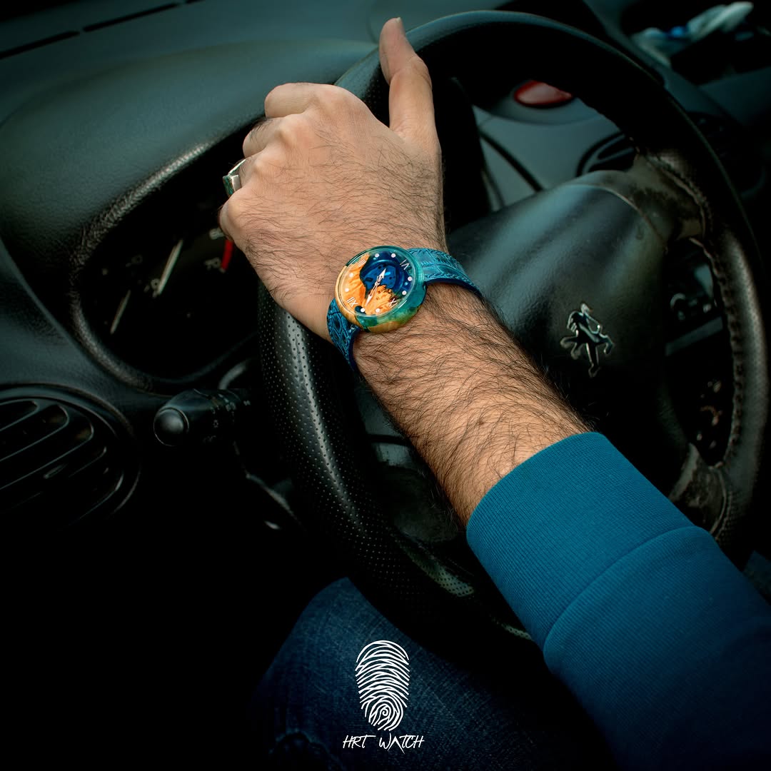 ساعت مچی دست‌ساز مدل جزیره مرجانی
