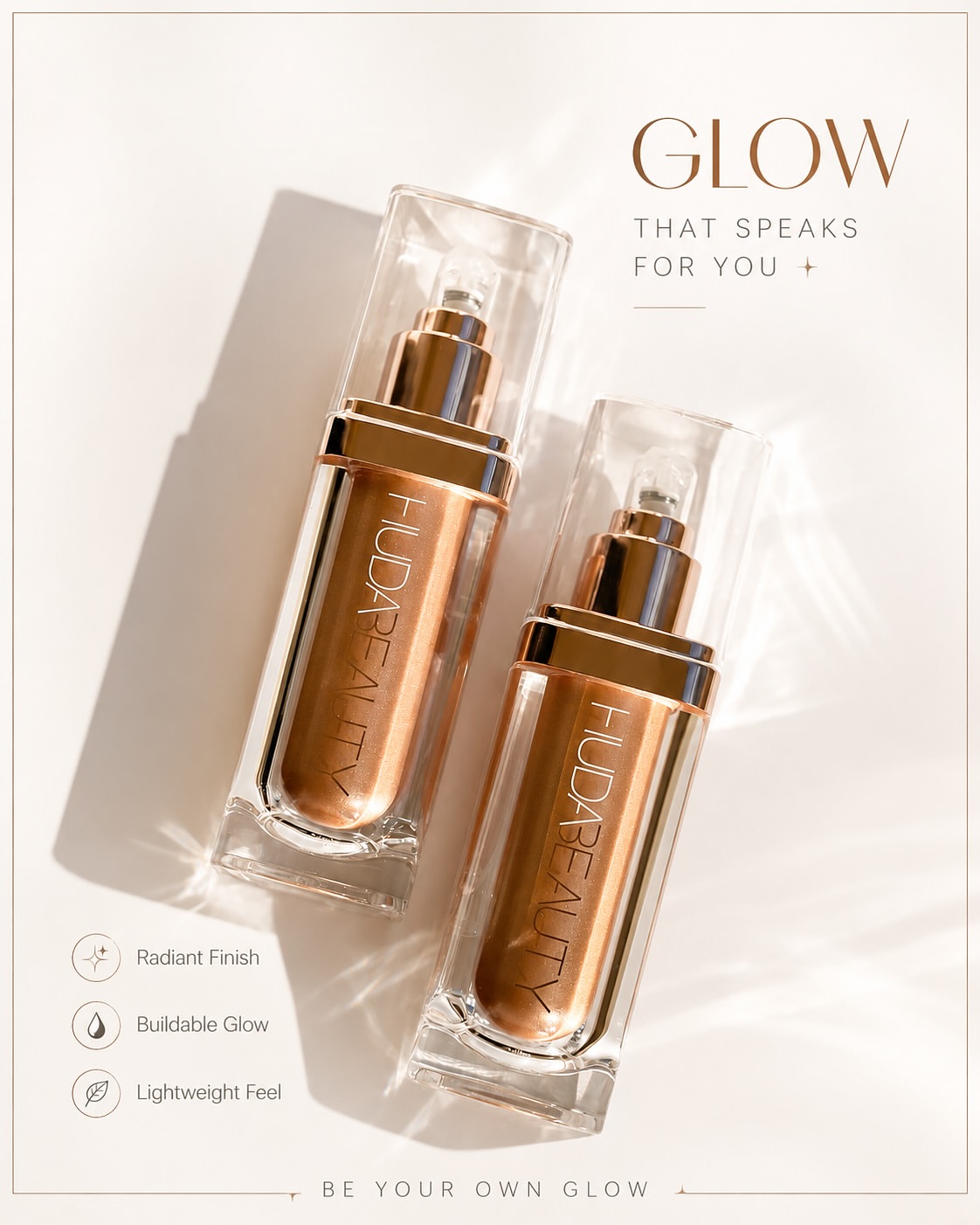 HUDA BEAUTY Glowish Multiglow – Luna