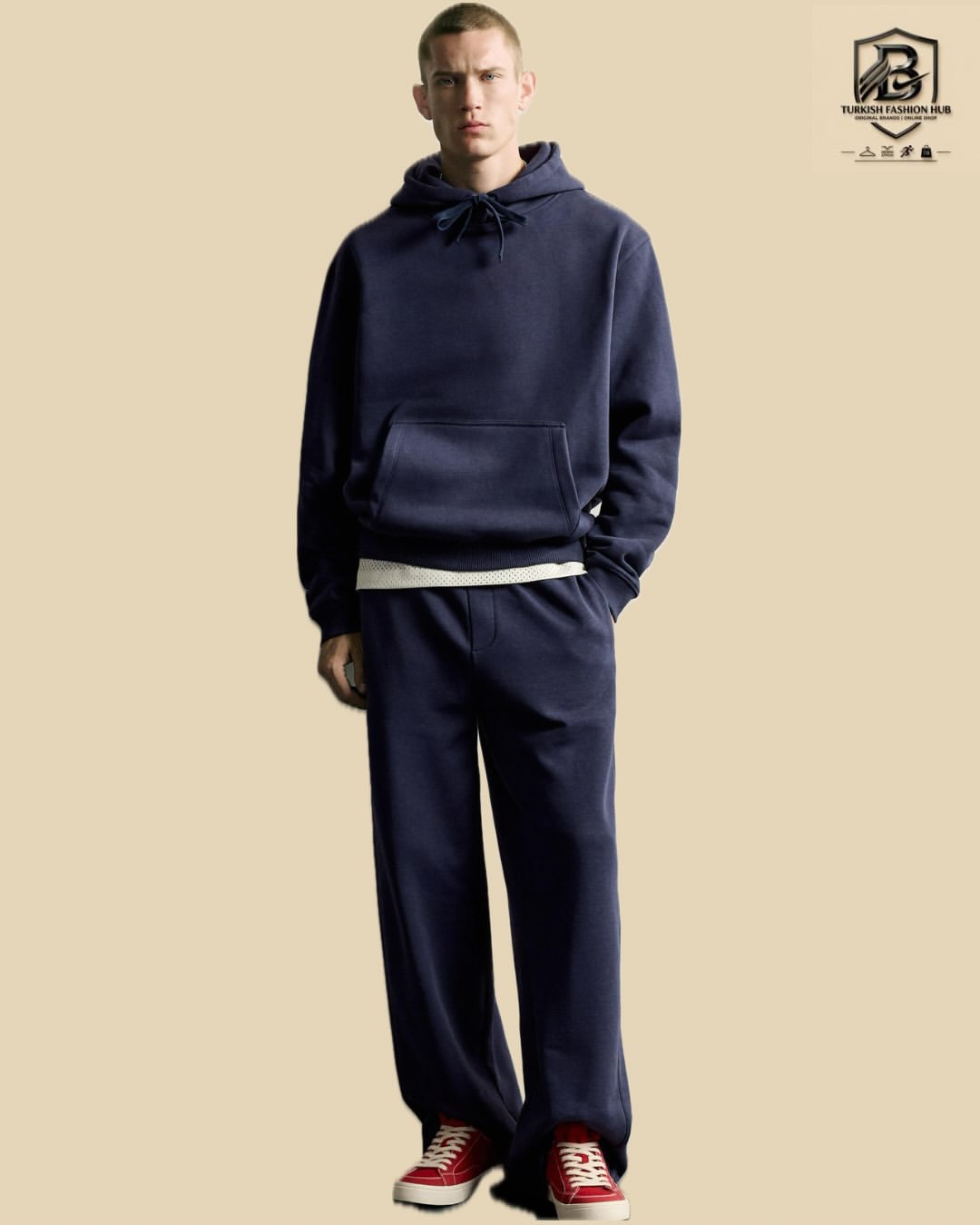هودی پنبه‌ای کلاه‌دار ZARA