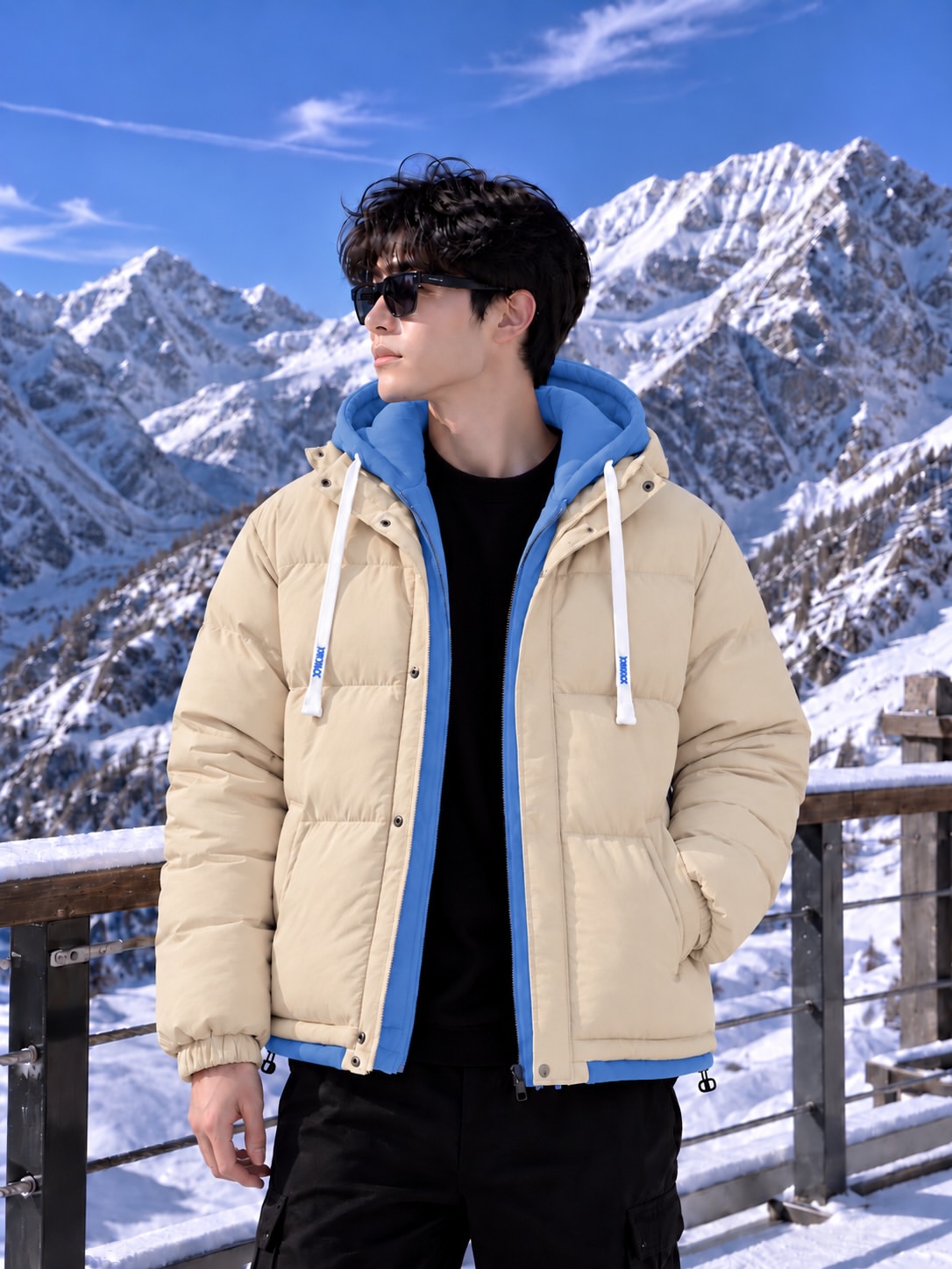 کاپشن کلاه‌دار Beni
