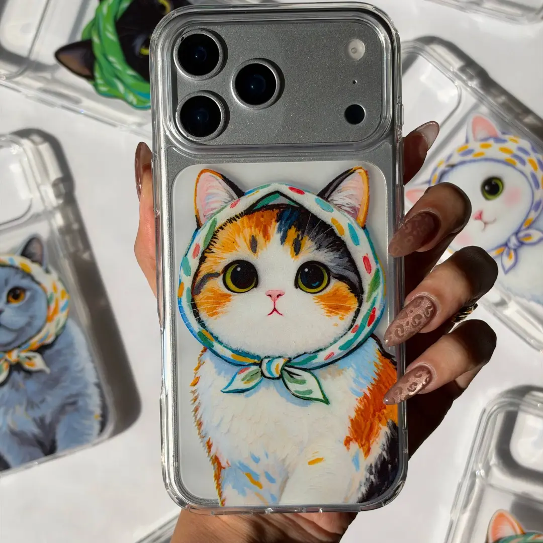 قاب شفاف Autumn Cats