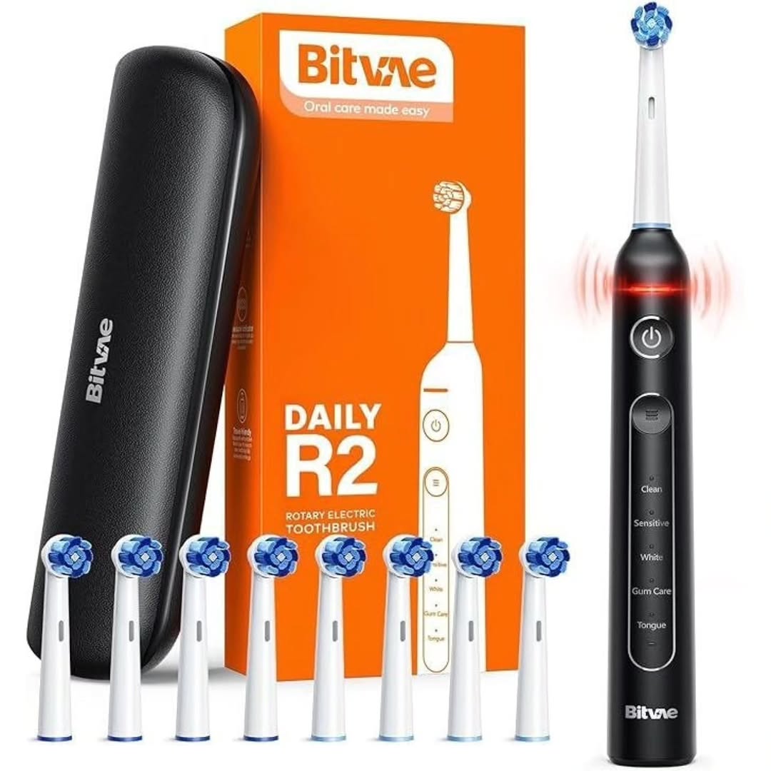 Bitvae مدل R2 مسواک برقی شارژی چرخشی