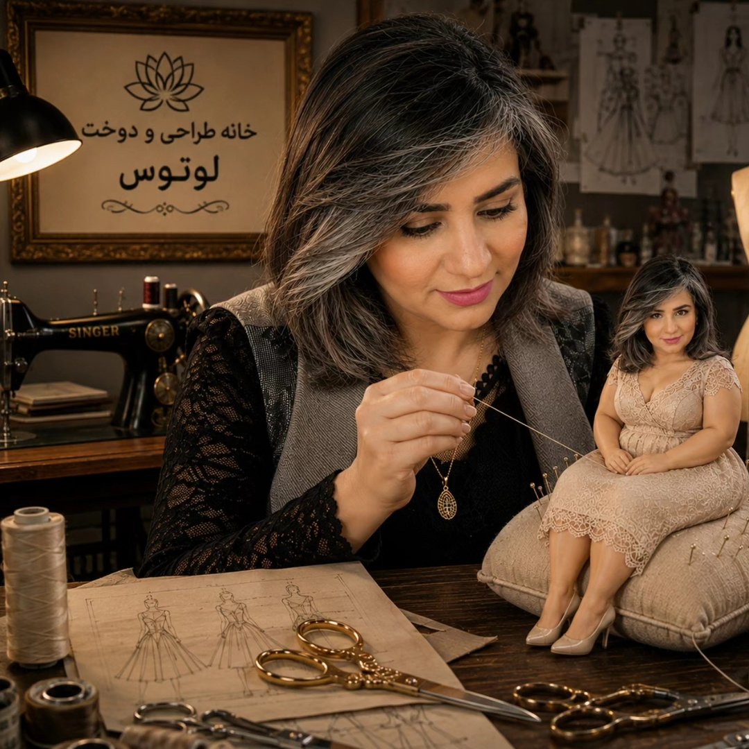 خانه طراحی و دوخت لوتوس