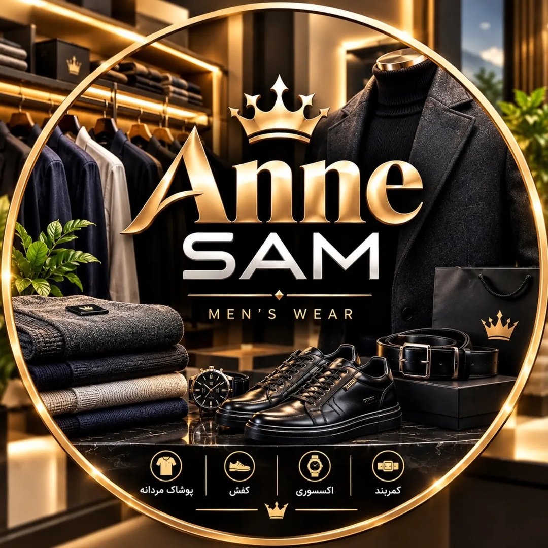 لوگوی آنه سام | ANNESAM پوشاک مردانه