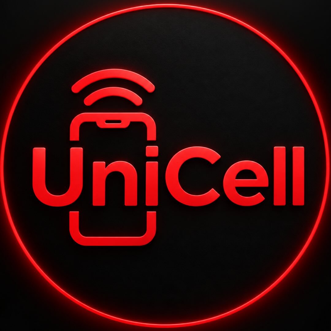 لوگوی /هولدر/گلس /شارژر /قاب / unicell astaneh