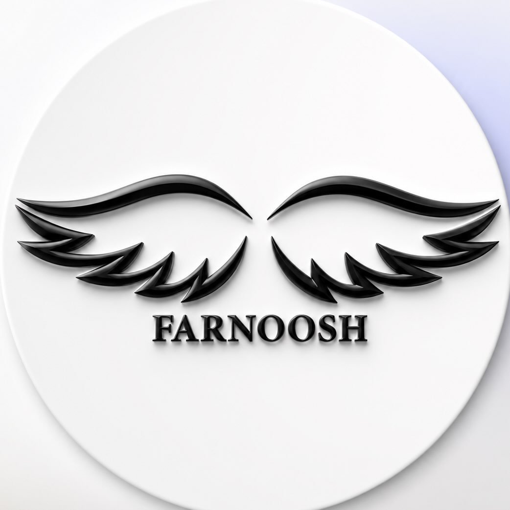 لوگوی مزون فرنوش-بافت -کت-دامن🦊🎀😊