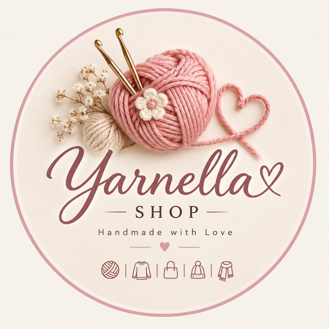 لوگوی Yarnella Shop 🧶🎀