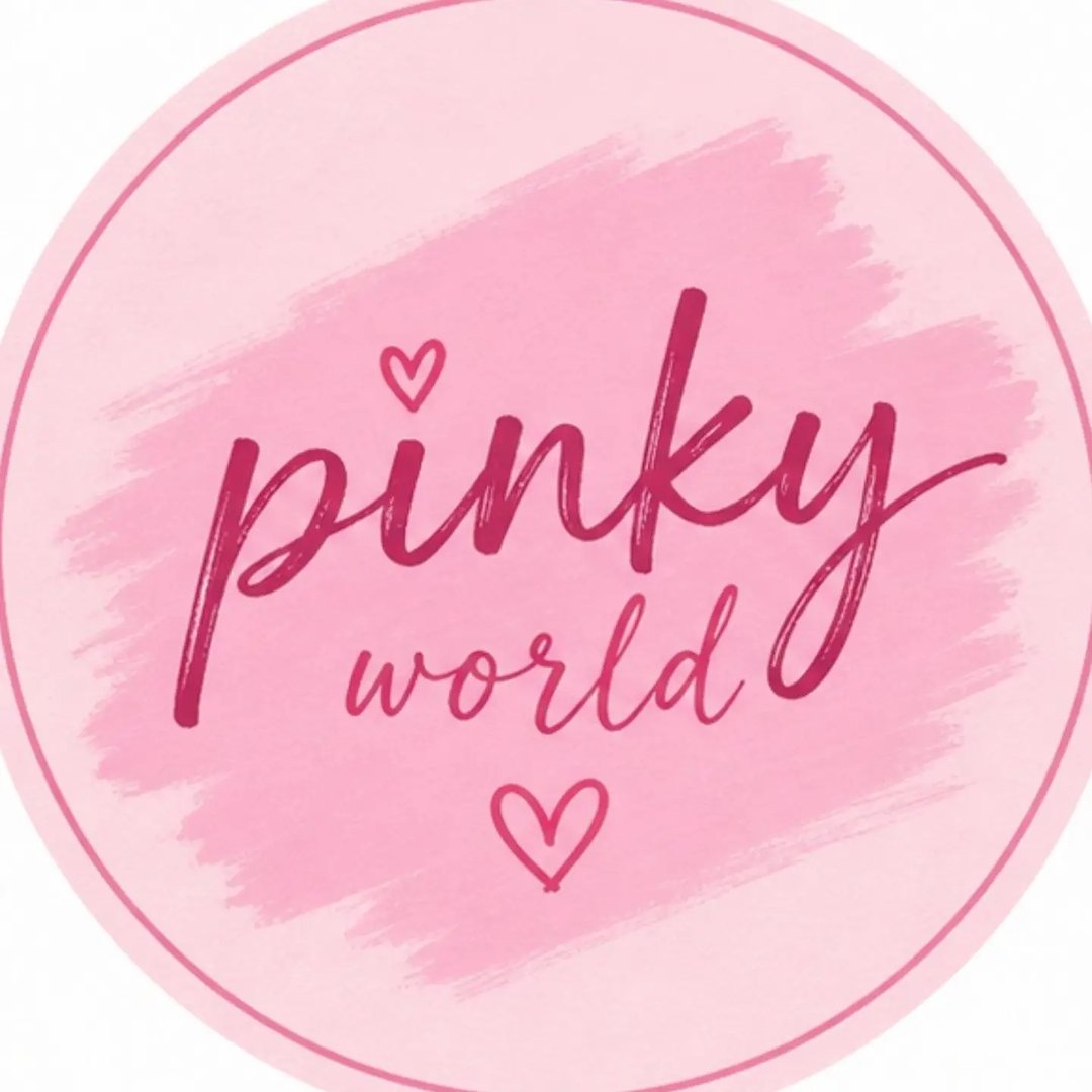 لوگوی 𝐏𝐢𝐧𝐤𝐲 𝐖𝐨𝐫𝐥𝐝💗