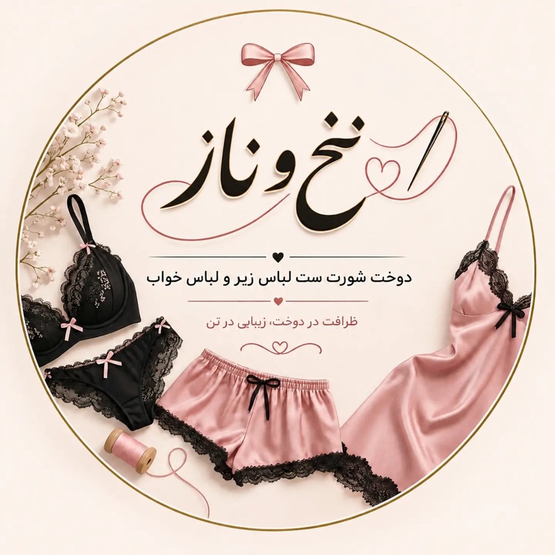 لوگوی نخ ناز🧵🪡 ست لباس زیر /شورت /لباس خواب