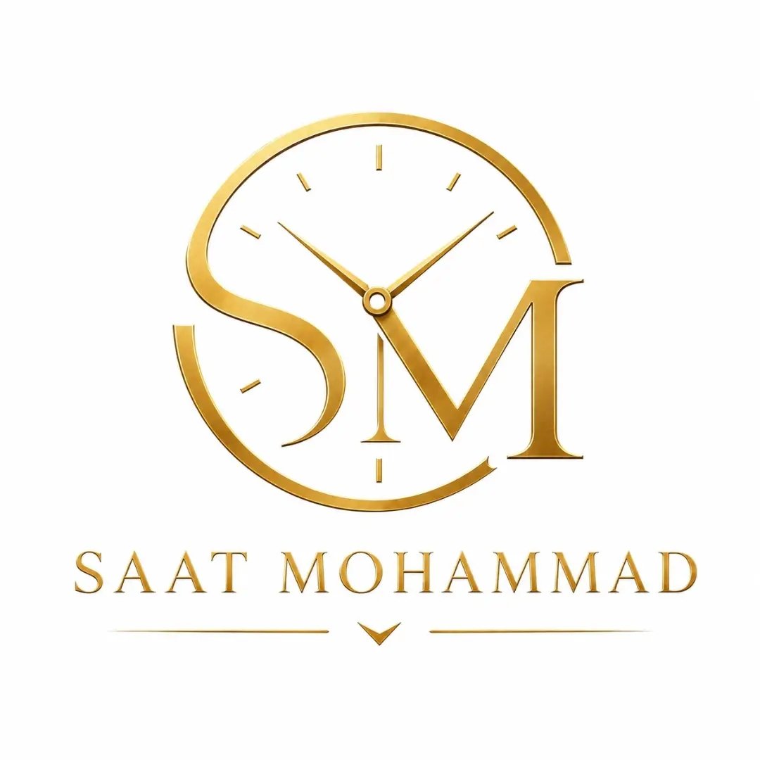 لوگوی فروشگاه ساعت محمد(حضرتی) /ساعت اصل/ناویفورس/کاسیو/ساعت اورجینال